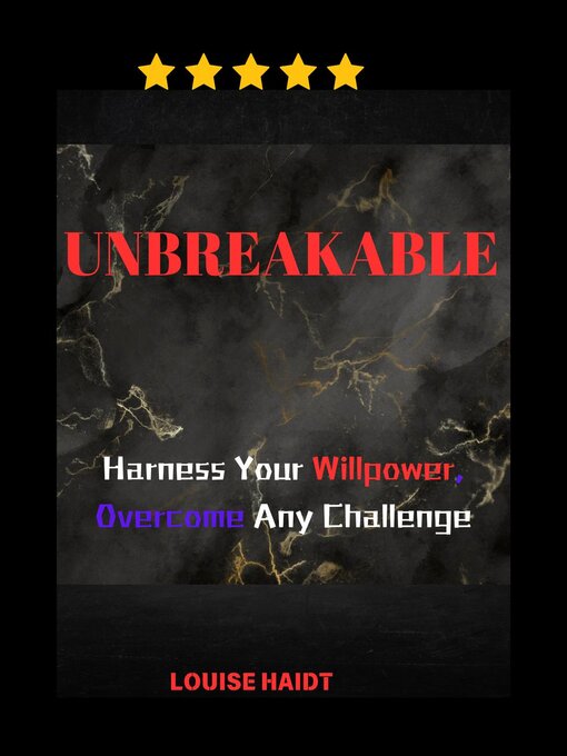 Title details for Unbreakable by Louise Haidt - Available